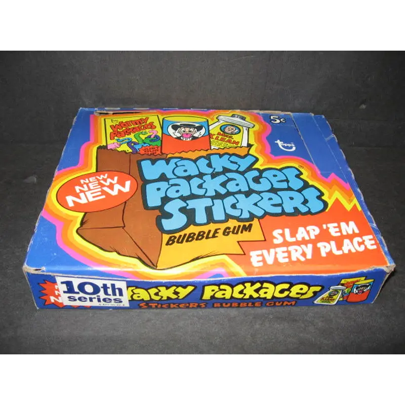 1974 Topps Wacky Packages Unopened Series 10 Wax Box