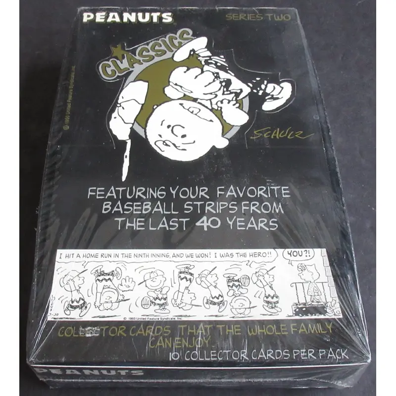 1992 ProSports Classic Peanuts Series 2 Box (36/10)