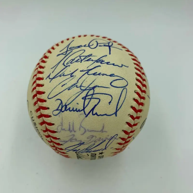 1993 Colorado Rockies Inaugural Season Team Signed Baseball With PSA DNA COA