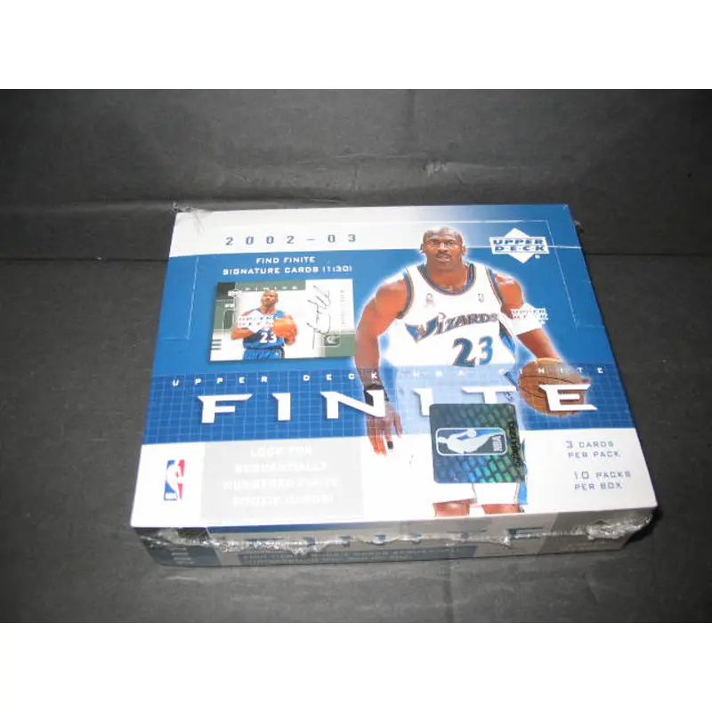 2002/03 Upper Deck Finite Basketball Box (Hobby)