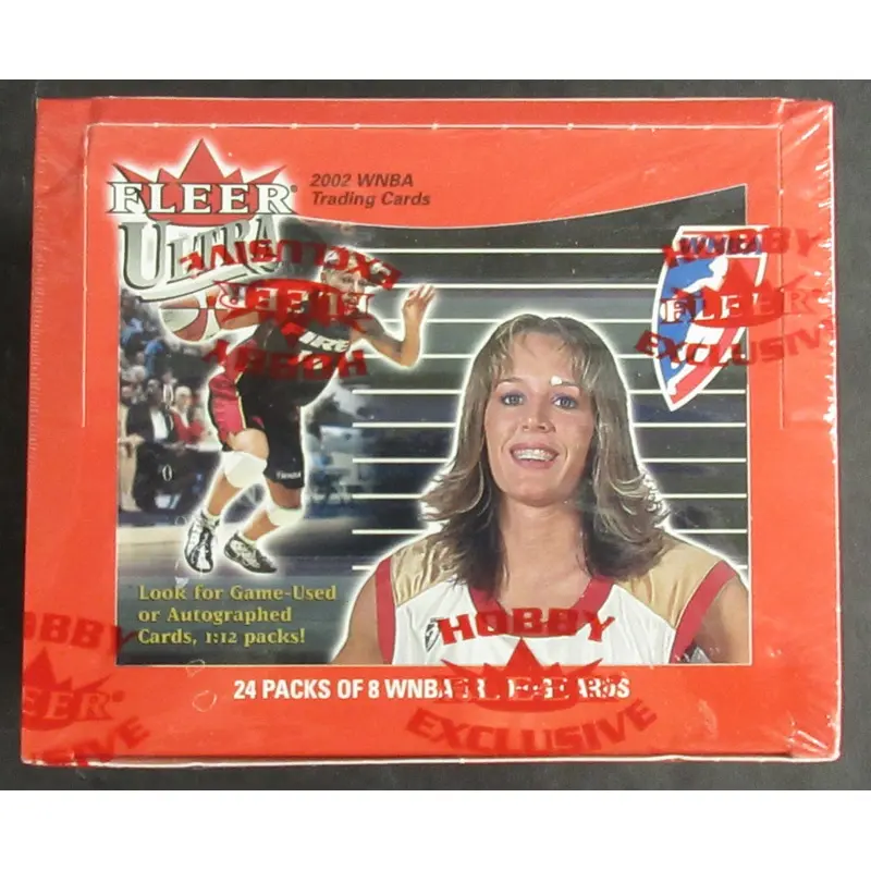2002 Fleer Ultra WNBA Basketball Unopened Box (Hobby) (24/8)