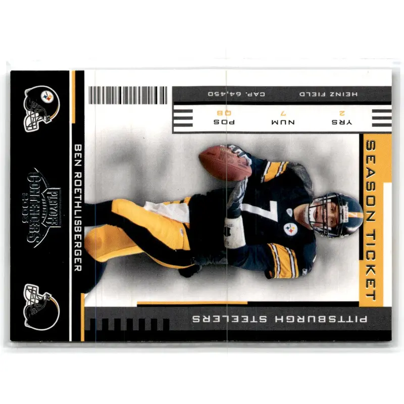 2005 Playoff Contenders Ben Roethlisberger #76