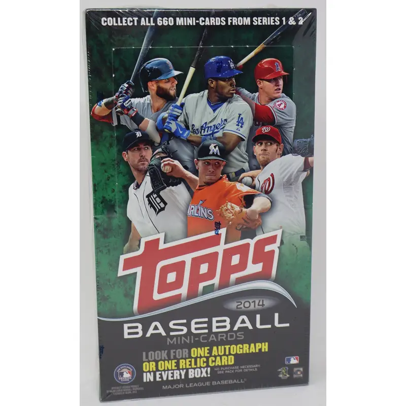 2014 Topps Baseball Mini-Cards Box (Online) (24/10)