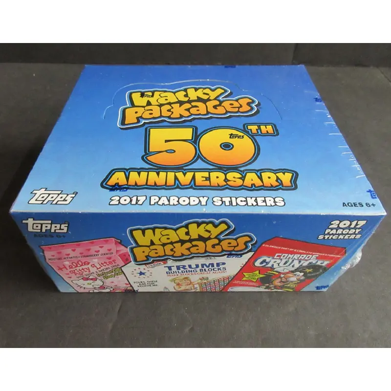 2017 Topps Wacky Packages 50th Anniversary Box (24/8)