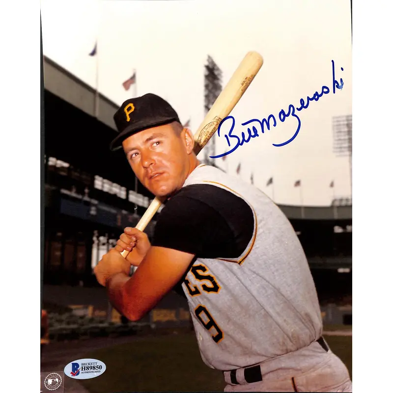 Pirates Bill Mazeroski Authentic Signed 8x10 Photo Autographed BAS #H89850