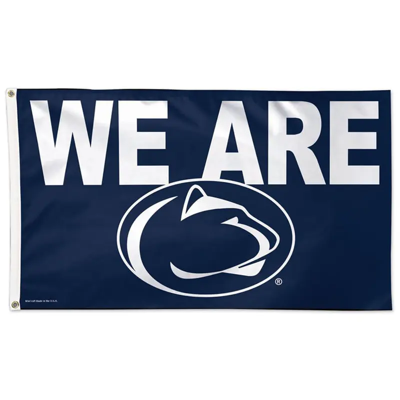 Penn State Nittany Lions "WE ARE" Official NCAA Deluxe-Edition 3'x5' Flag - Wincraft
