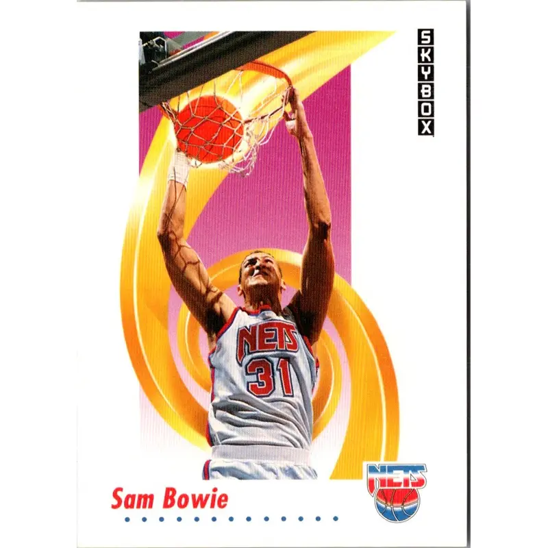 1991 SkyBox Sam Bowie #178