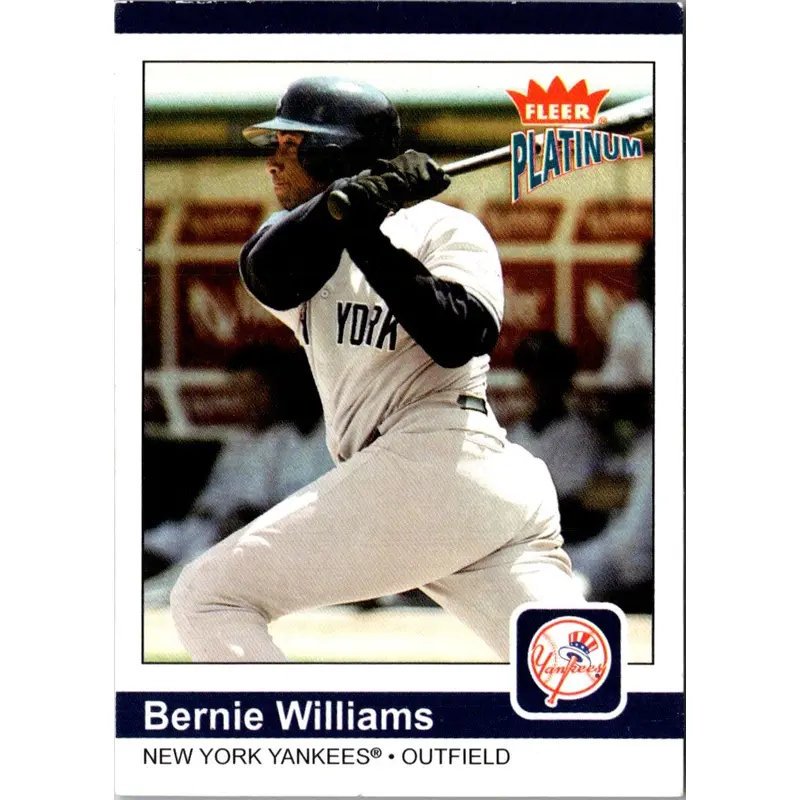 2004 Fleer Platinum Bernie Williams #10