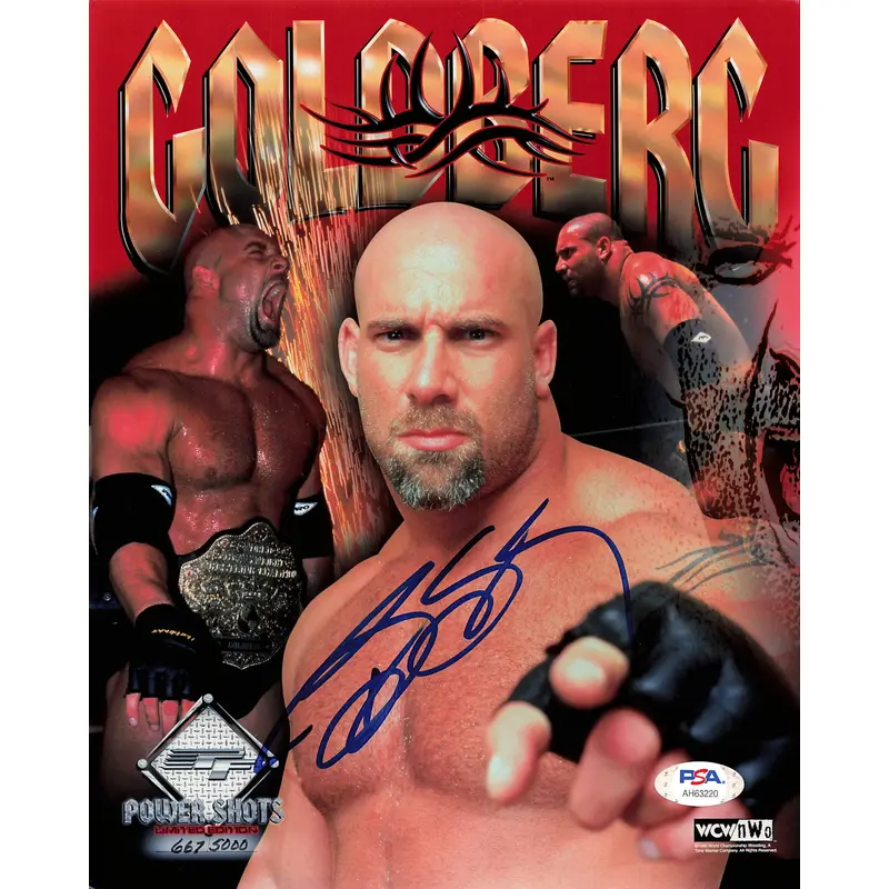 William Bill Goldberg signed 8x10 photo PSA/DNA COA WWE Autographed Wrestling