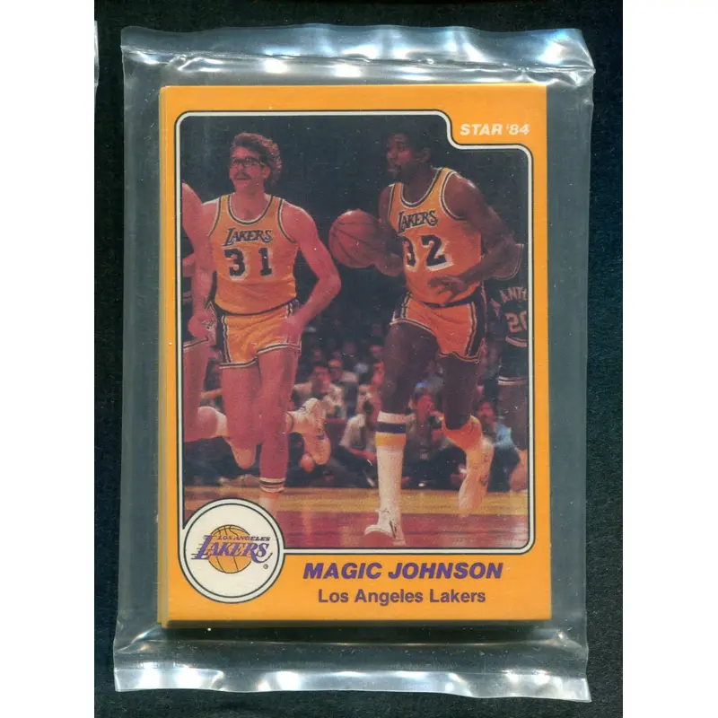 1983/84 Star Basketball Lakers Complete Bag Set (Sealed)
