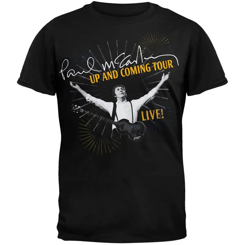 Paul McCartney - Fireworks 2010 Raleigh Tour Soft T-Shirt