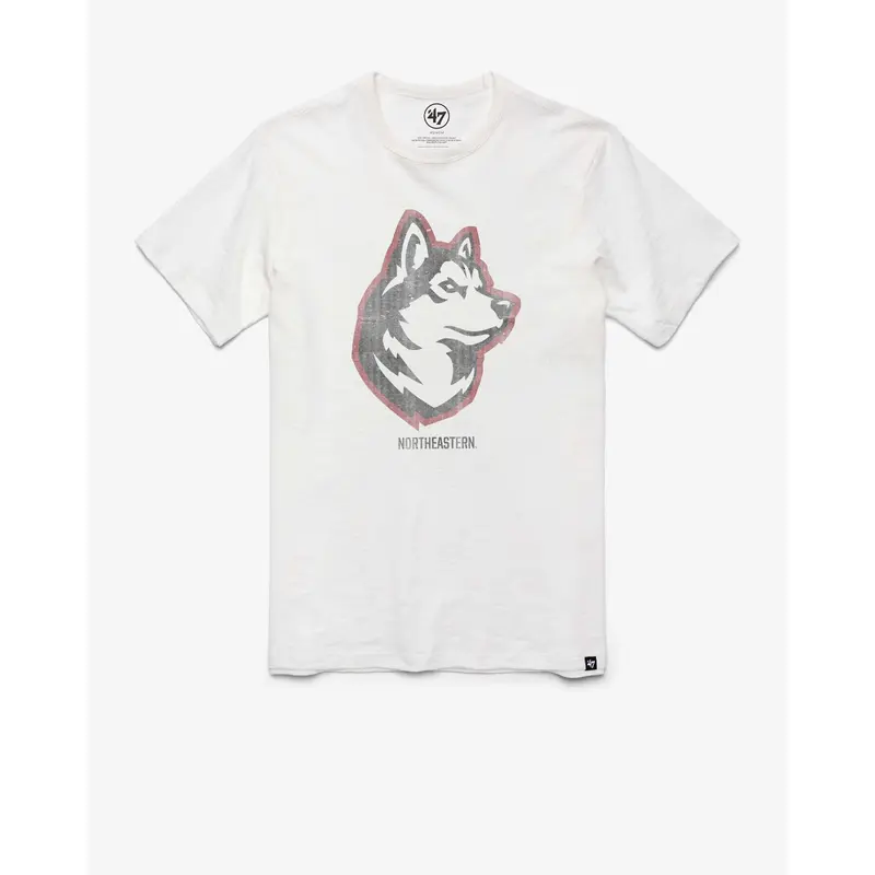 NORTHEASTERN HUSKIES GRIT VINTAGE '47 SCRUM TEE