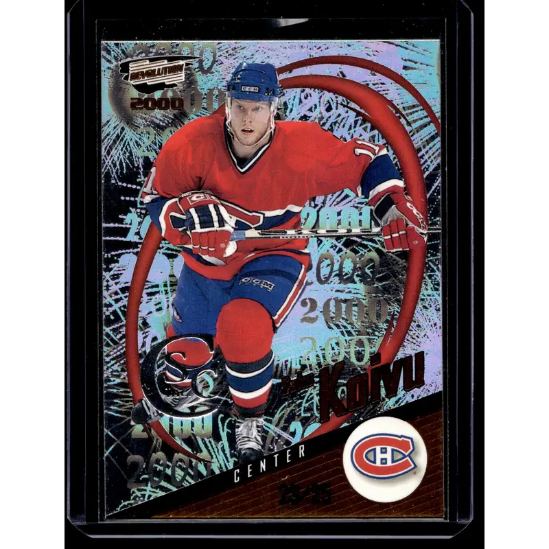 1999-00 Pacific Revolution - Silver CSC - Saku Koivu #75 /25