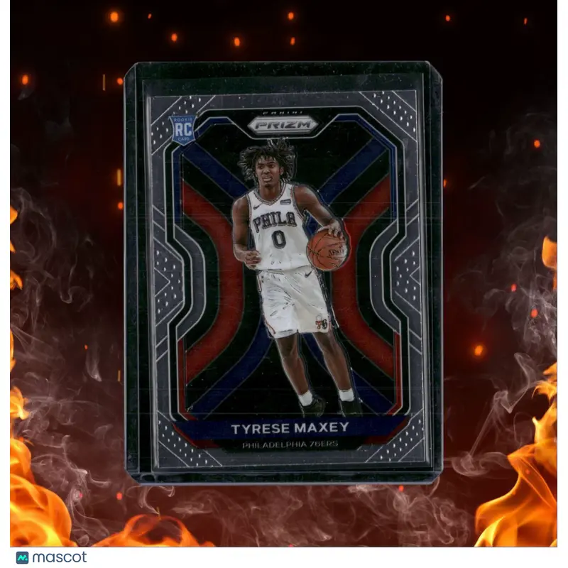 2020-21 Panini Prizm Tyrese Maxey Rookie #256