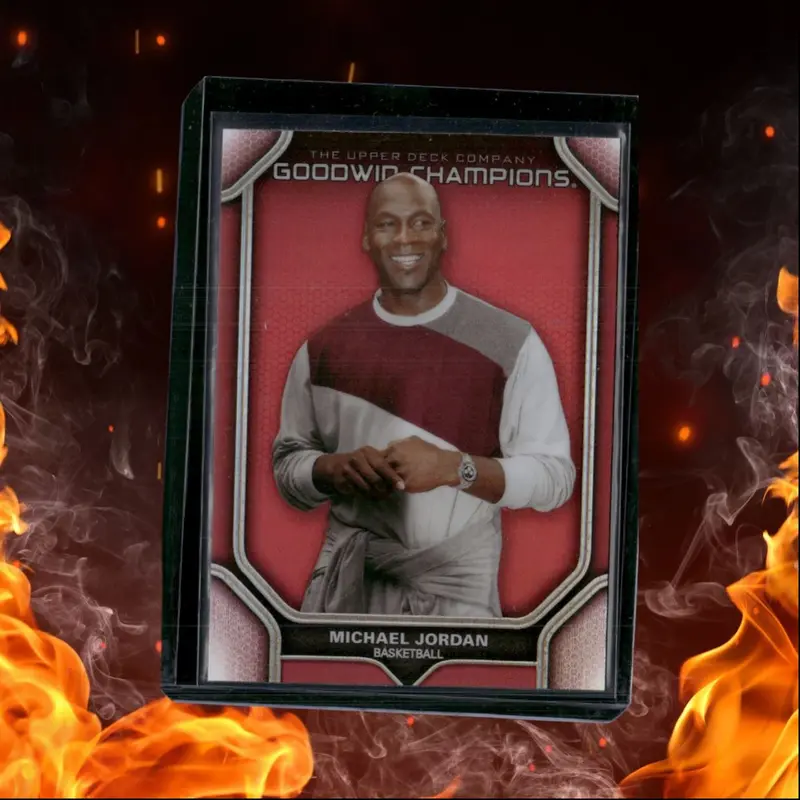 2024-25 Upper Deck Goodwin Champions Michael Jordan Platinum Red #P1