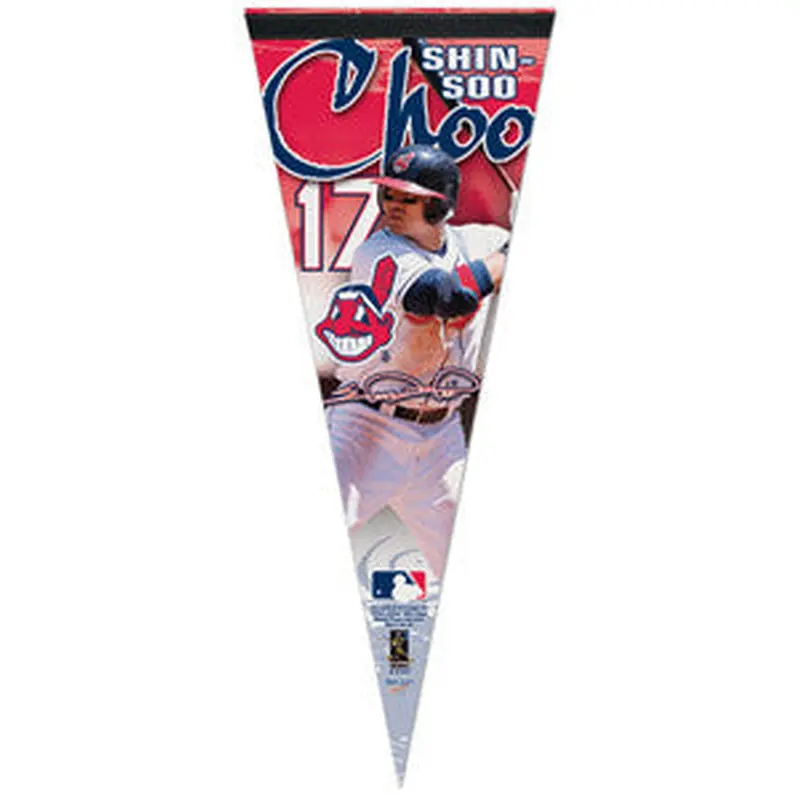 Shin-Soo Choo "Signature" Premium Felt Pennant (LE /1000) - Wincraft