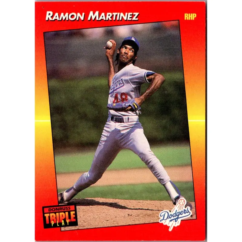 1992 Triple Play Ramon Martinez #55