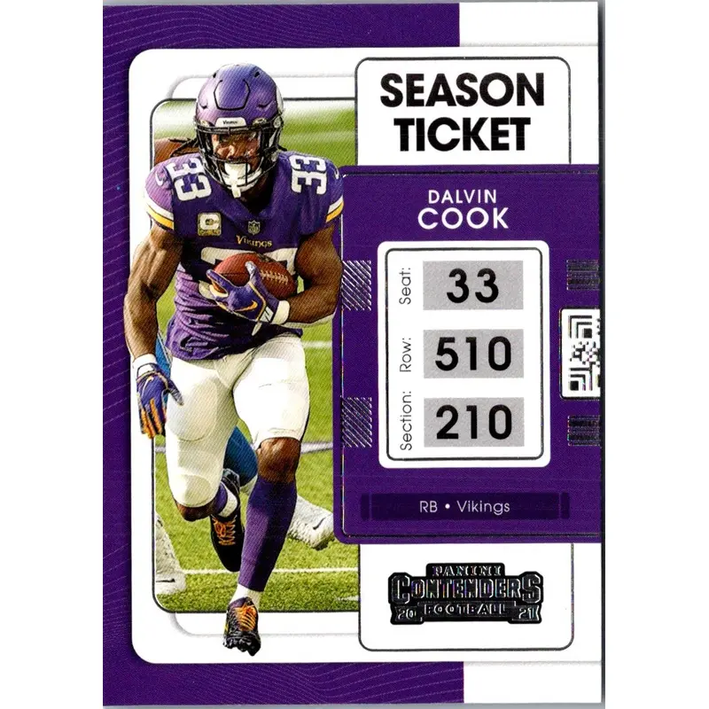 2021 Panini Contenders Dalvin Cook #65