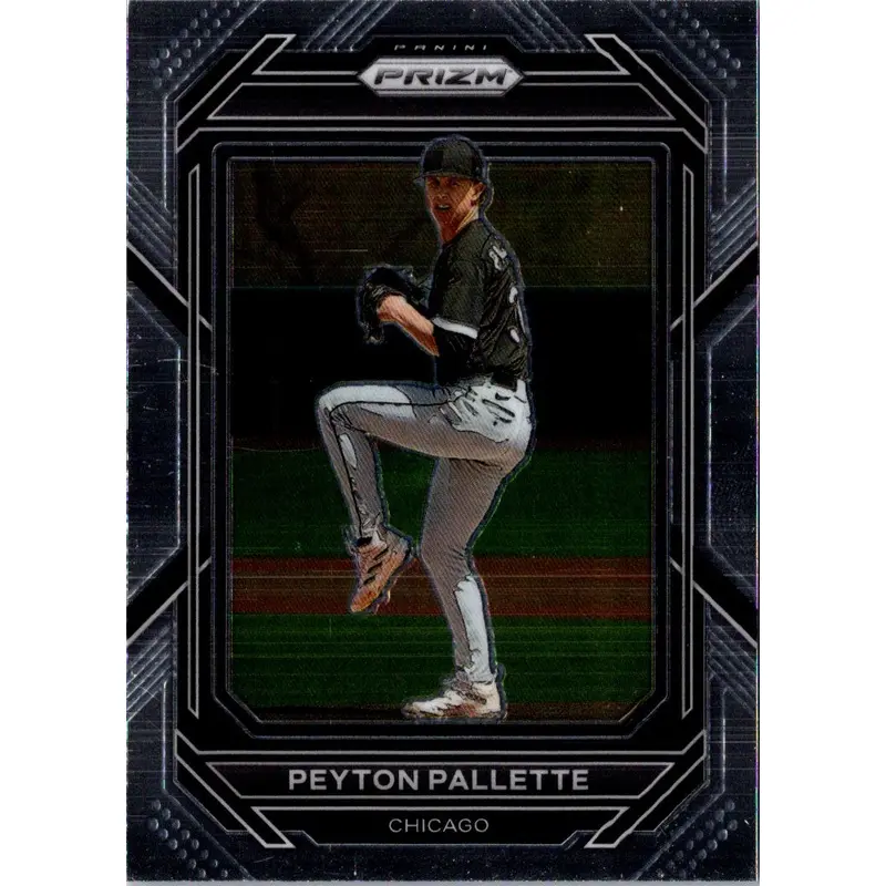 2023 Panini Prizm Blue Ice Peyton Pallette #100