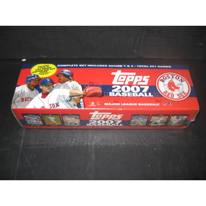 2007 Topps Baseball Factory Set (Red Sox)