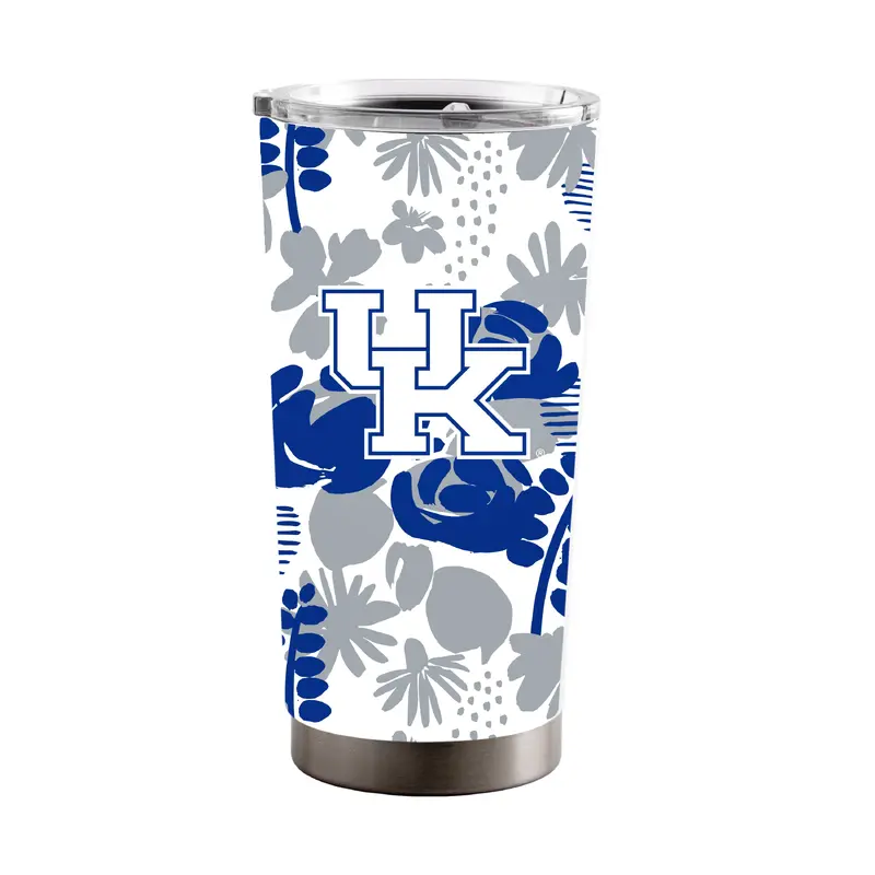 Kentucky 20oz Floral Stainless Steel Tumbler