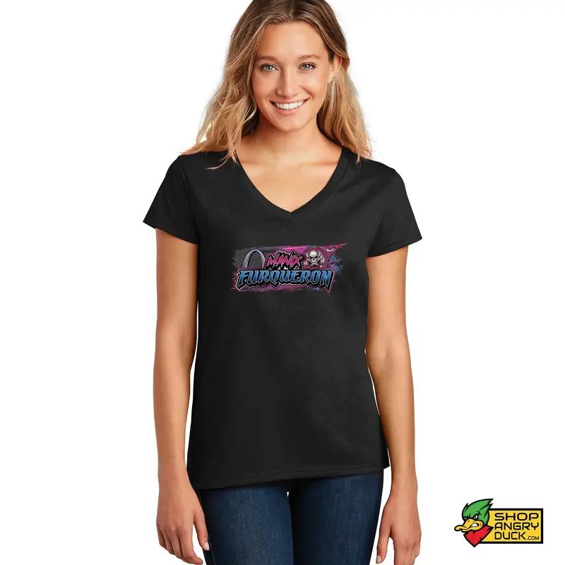 Manix Furqueron Ladies V-Neck T-Shirt