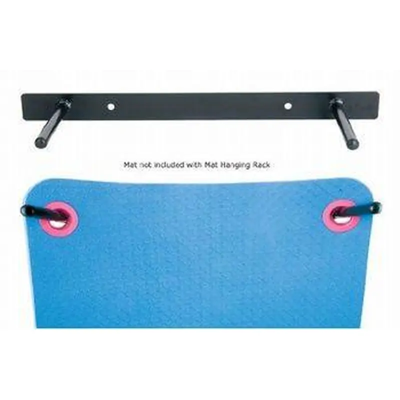 New Aeromat Yoga 23" Wide Workout Mat Hanging Rack