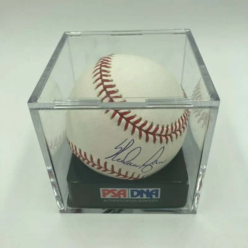Nolan Ryan Signed Major League Baseball PSA DNA Graded GEM MINT 10