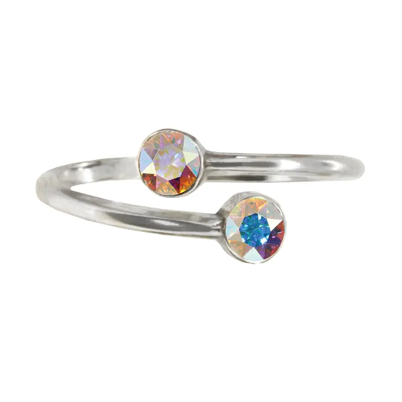 WIND Earth's Elements Sterling Silver Ring Wrap