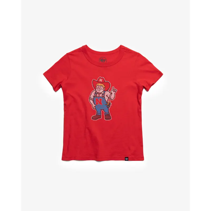 NEBRASKA CORNHUSKERS PREMIER '47 FRANKLIN TEE KIDS