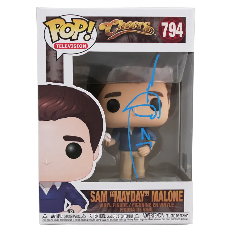 Ted Danson Cheers Signed Sam "Mayday" Malone #794 Funko Pop Vinyl Figure BAS