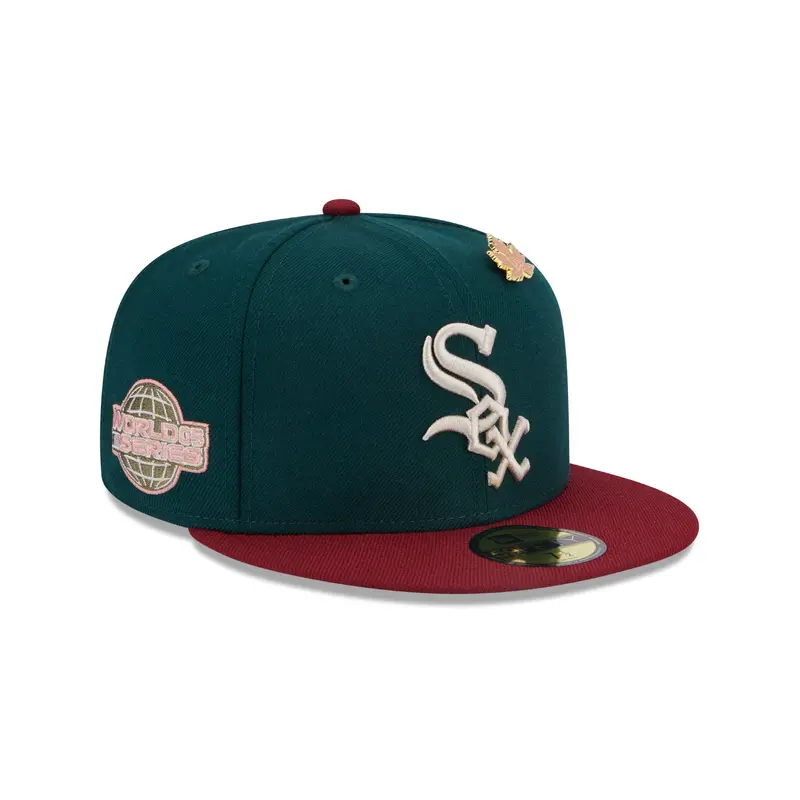 New Era - MLB WS Contrast 59Fifty Fitted - Chicago White Sox - Green/Red