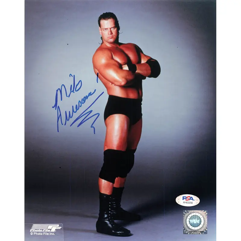 Mike Awesome Alfonso signed 8x10 photo PSA/DNA COA WWE Autographed Wrestling