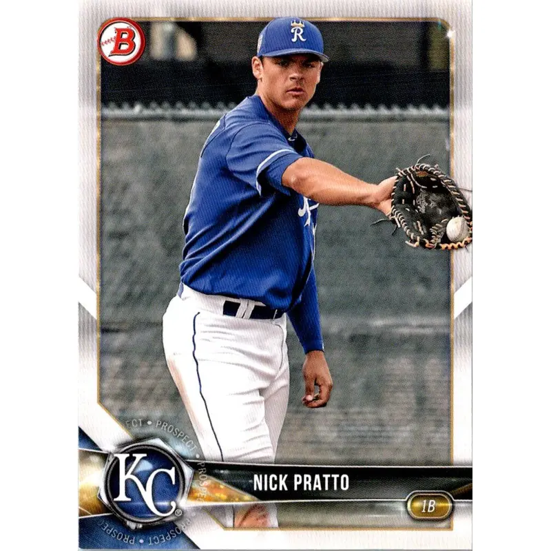 2018 Bowman Draft Nick Pratto #BD-98