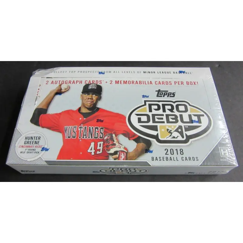2018 Topps Pro Debut Baseball Box (Hobby) (*Damage*)