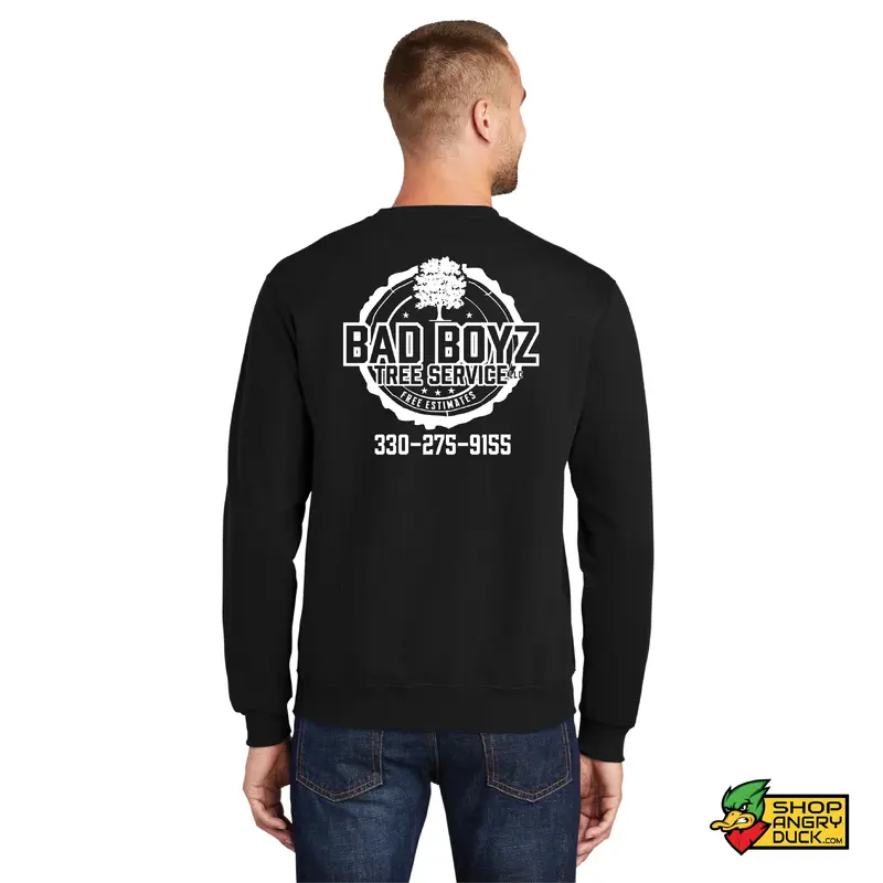 Bad Boyz Tree Service Crewneck Sweatshirt