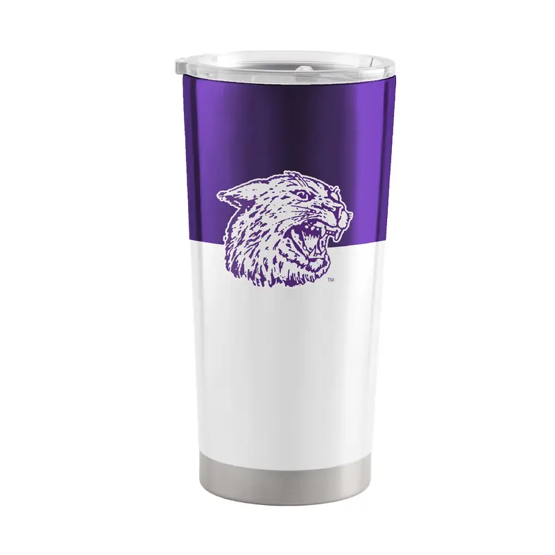 Kansas State Vault 20oz Colorblock Stainless Tumbler