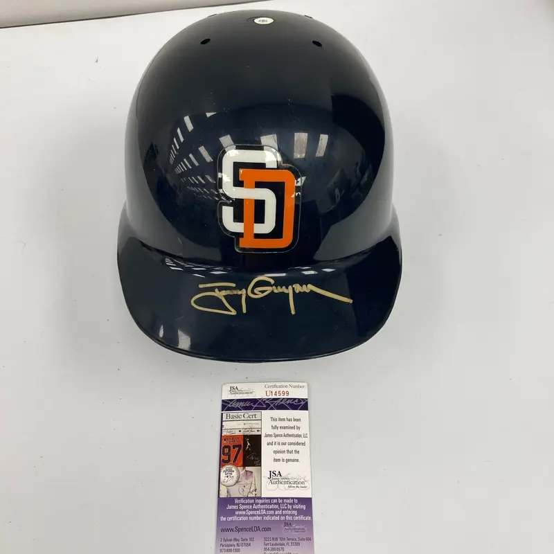 Tony Gwynn Signed Authentic San Diego Padres Game Model Helmet JSA COA