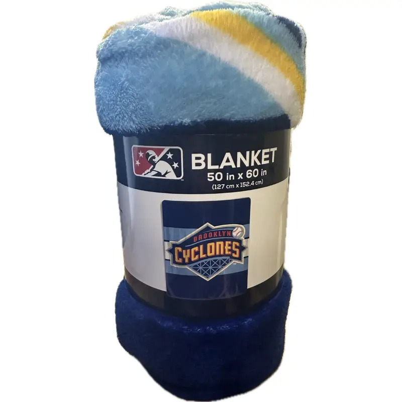 Brooklyn Cyclones Plush Blanket