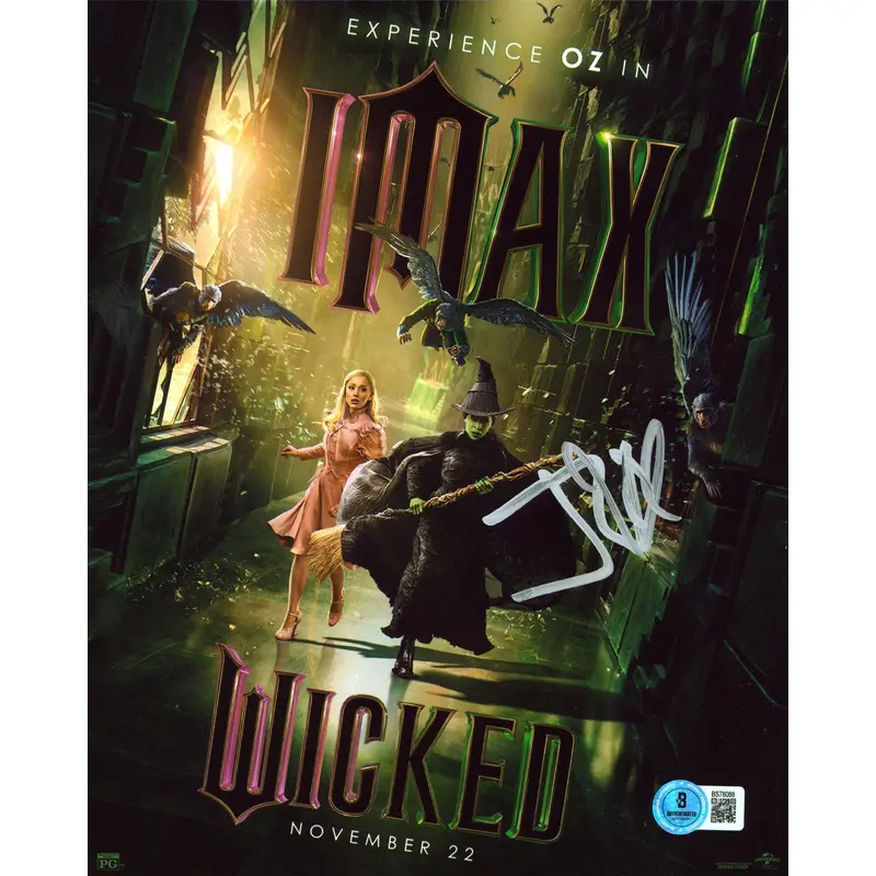 Jon M. Chu Wicked Authentic Signed 8x10 Vertical Photo BAS #BS78088