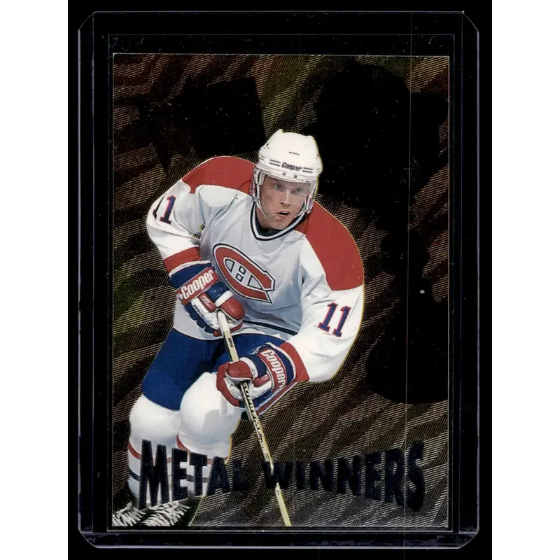 1995-96 Fleer Metal - Metal Winners - Saku Koivu #2