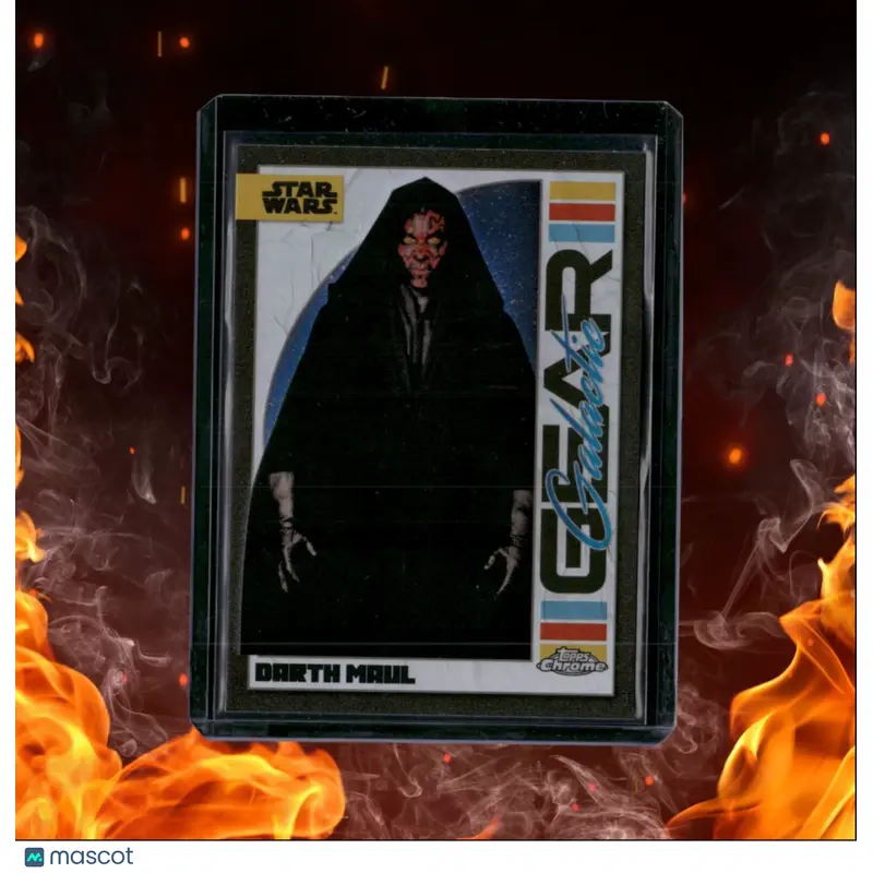 2024 Topps Chrome Star Wars Darth Maul Galactic Gear #GG-8