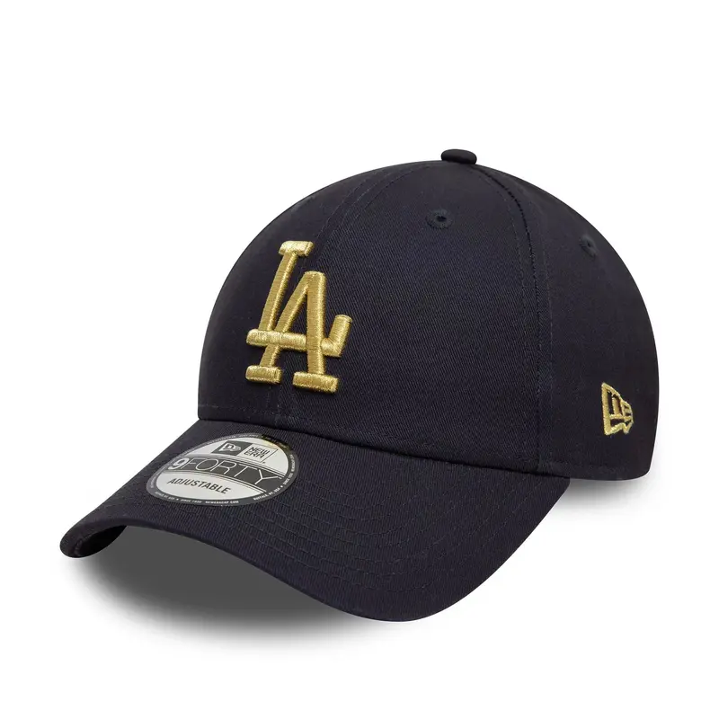 LA Dodgers Metallic Navy 9FORTY Adjustable Cap