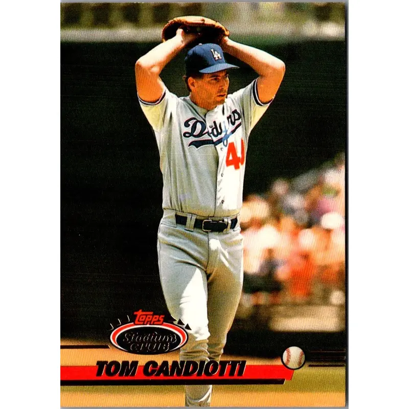 1993 Stadium Club Members Only Tom Candiotti #325