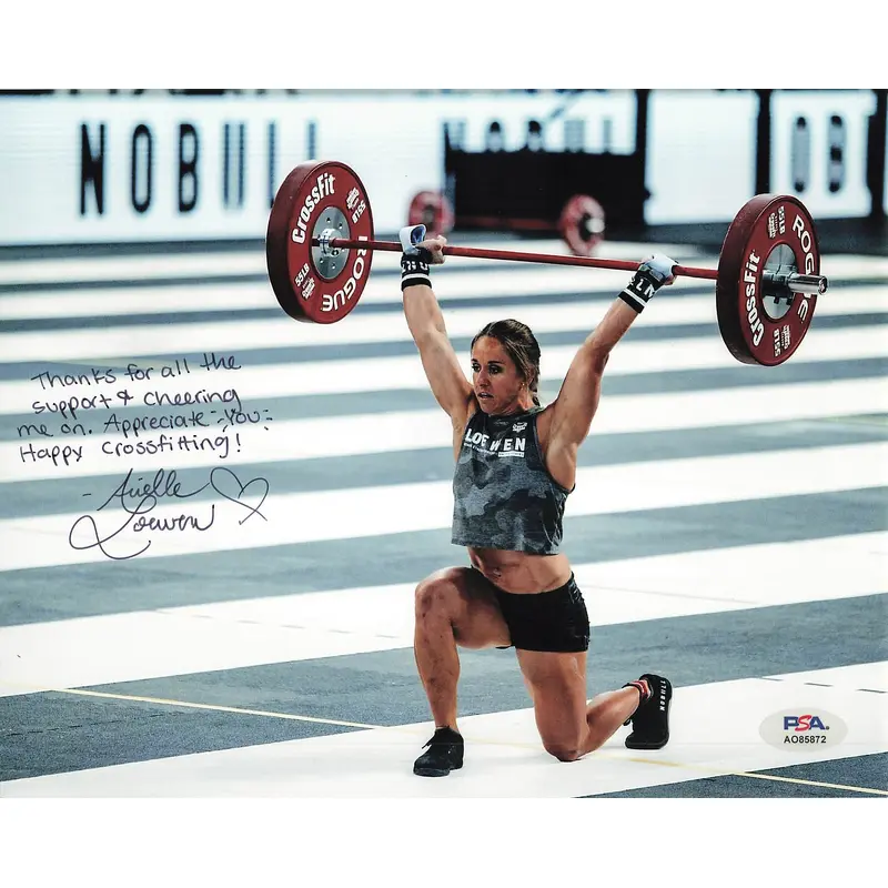 Arielle Loewen signed 8x10 photo PSA Autographed Crossfit