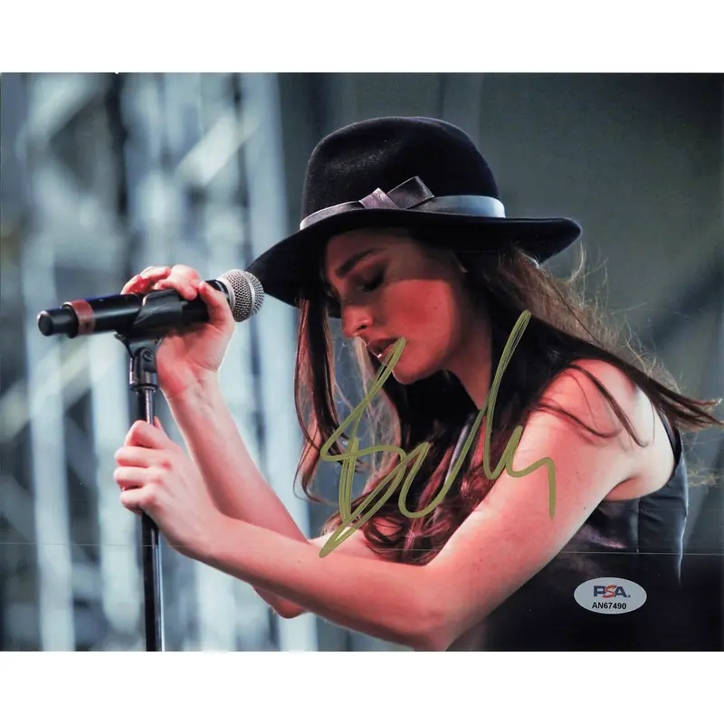 Banks signed 8x10 photo PSA/DNA Autographed Musician