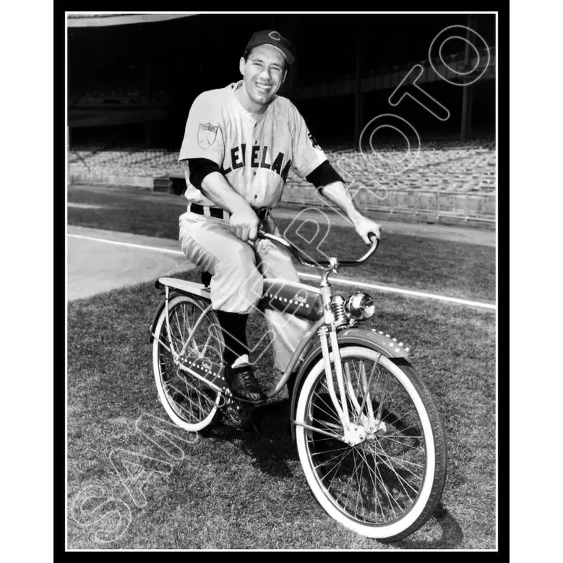 Bob Feller 8X10 Photo - 1951 Cleveland Indians - 302