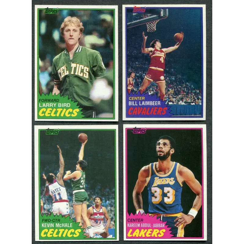 1981/82 Topps Basketball Complete Set EX/MT NM (198) (24-630)