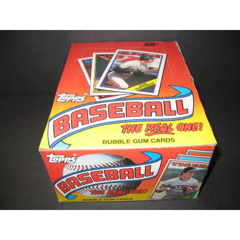 1988 Topps Baseball Unopened Wax Box