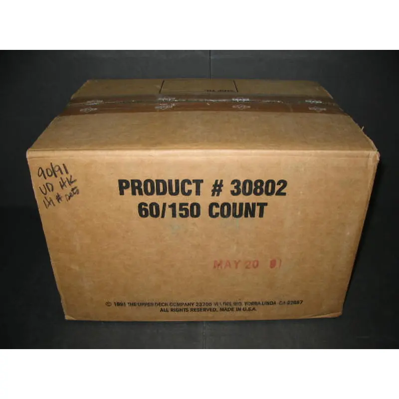 1990/91 Upper Deck Hockey High Number Factory Set Case (30802)